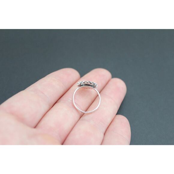 Sterling Silver Sunflower Ring - Picture 3 of 7
